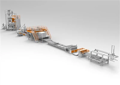 Liy pwodiksyon LVT Floor